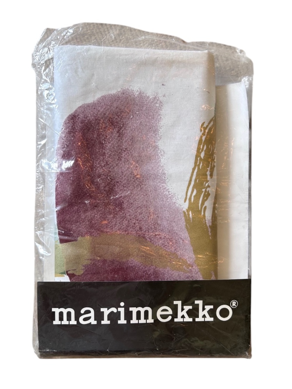 Vintage Marimekko "Lahde" Print Fabric by Fujuwo Ishimoto 1999 Original Package